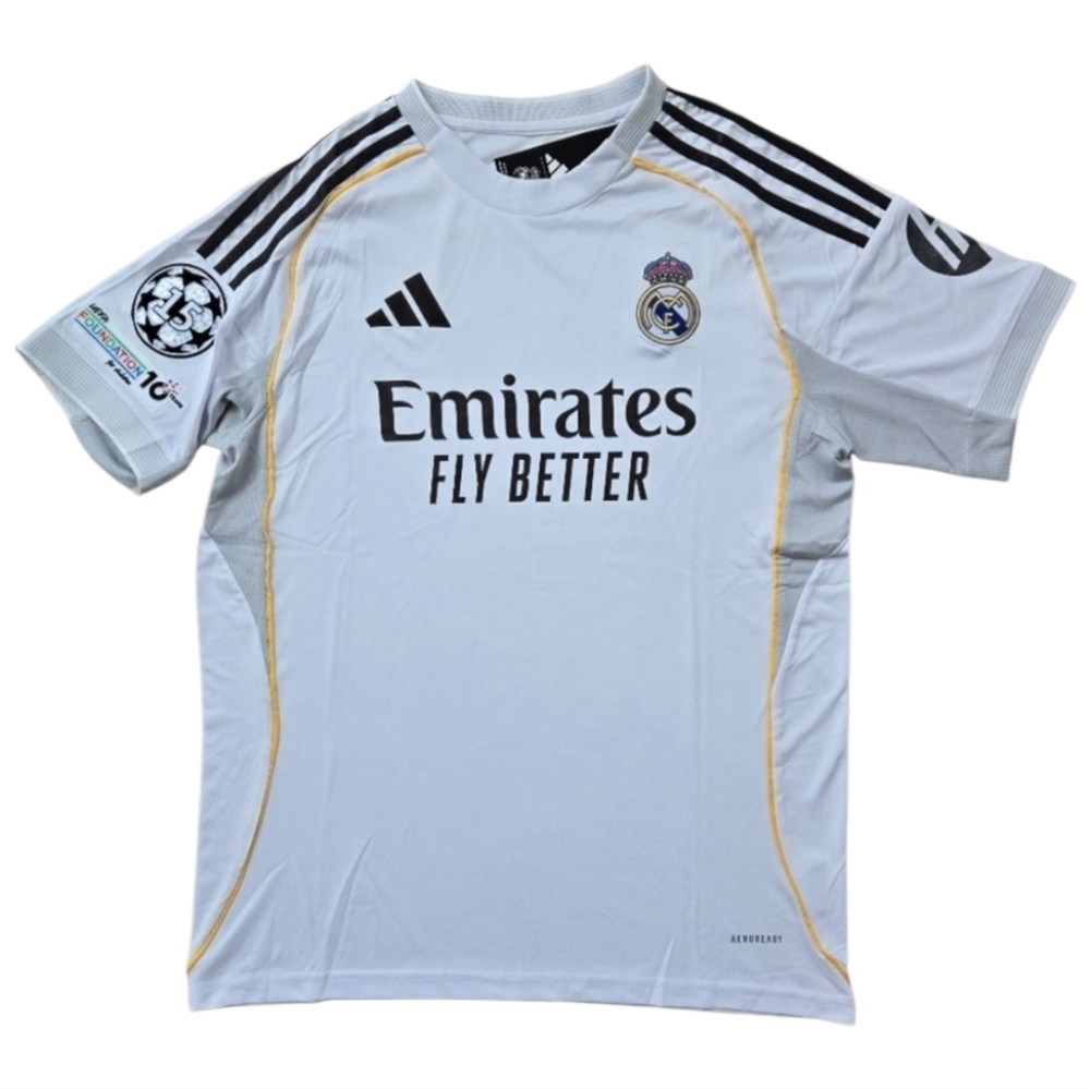 Real Madrid 25/26 Fans Jersey White